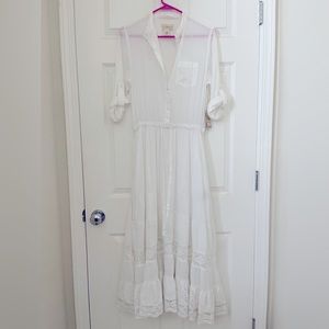 NWT Ralph Lauren Denim & Supply flowy white dress